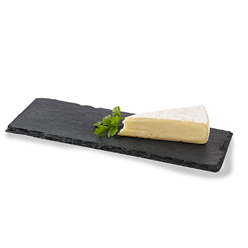 Boska Plato de pizarra S - Pies antideslizantes - Escribible - Apto para el lavavajillas - Negro - 33 cm