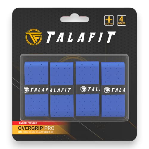 TALAFIT OverGrips Padel - Grip Padel Modelo Pro - Empuñadura Pala Padel - Overgrip Pádel Perforados - - Grip Tenis - Accesorios Padel - Grips Golf - Máximo Agarre