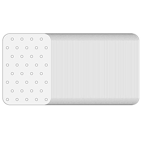 QRTTLY Papel de freidora, Forros de papel de pergamino para freidora para Foodi Freidora de Doble DZ201, DZ401 Papel para freidora