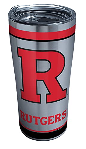 Tervis Triple Walled Rutgers University Scarlet Knights Insulated Tumbler Cup Keeps Drinks Cold & Hot, 20oz - Stainless Steel, Tradition