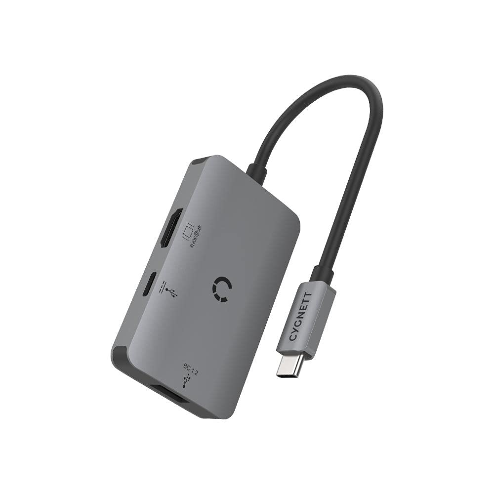 Unite USB-C Hub with HDMI, USB-A and USB-C at ₹524 - Amazon