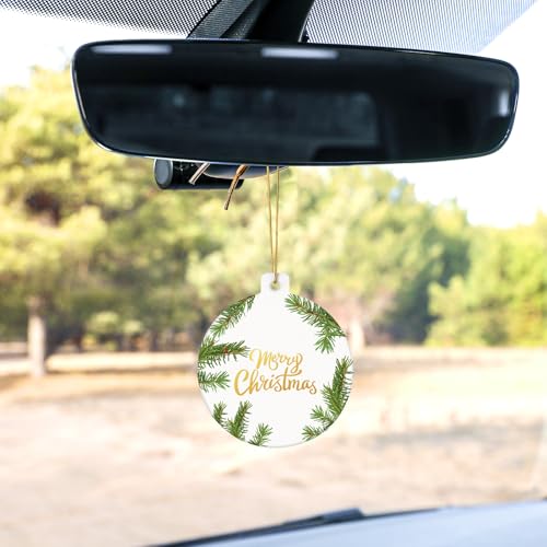 Sinload CII-SINLOAD-645 12 Pcs Cedar Fir Scented Christmas Ornaments Bulk Pine Fraser Fir Scented Sachets Gifts Decorative Balsam Fir Scent Air Fresheners Christmas Party Gifts Stocking Stuffers thumb #5