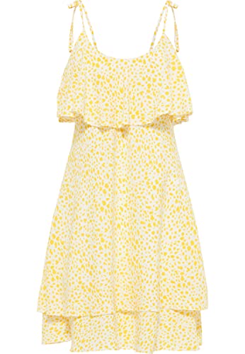 Robe midi femme IZIA chic et légère coupe évasée tendance actuelle