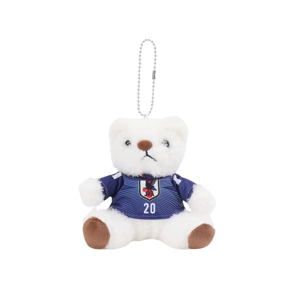 Amazon | [JFA] サッカー日本代表 ユニフォームベアキーホルダー2026
