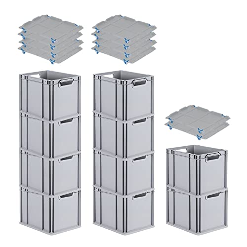 Proregal 10x Eurobox NextGen Grip Transportbox Set