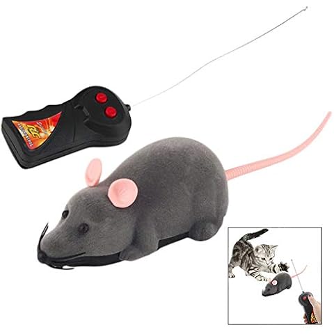 Enzege Electric Remote Control Mouse Toy for Cat Dog Pet Novelty Gift Cover