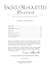 Sacred Silhouettes Revisited: Musically Rewarding Arrangements of Well-Known Sacred Pieces Perfect for Students Who Are Looking for Music to Play During Church Services