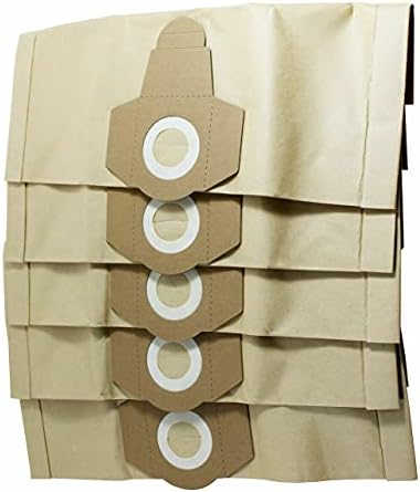 bartyspares® 5 x DUST BAGS for VACMASTER 20L 30L Wet and Dry WET & DRY VACUUM CLEANER