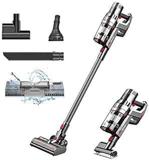 Proscenic P11 水拭き コードレス掃除機 25000Pa 超強力吸引 サイクロン式 スティッククリーナー 長時間運転 壁掛け ハンディクリーナー