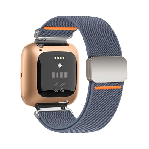 �ґg�\�����[�v�e���X�g���b�v�Ή� Fitbit Versa 2 �p�����o���h�N�C�b�N���[�X���v�i�C�����X�g���b�v�ւ��x���g���C�o�b�N�������x���g�}�O�l�b�g�R���p�`�u���V���I�~ Fitbit Versa SE �L�k���������f�B�[�X �����Y (5)