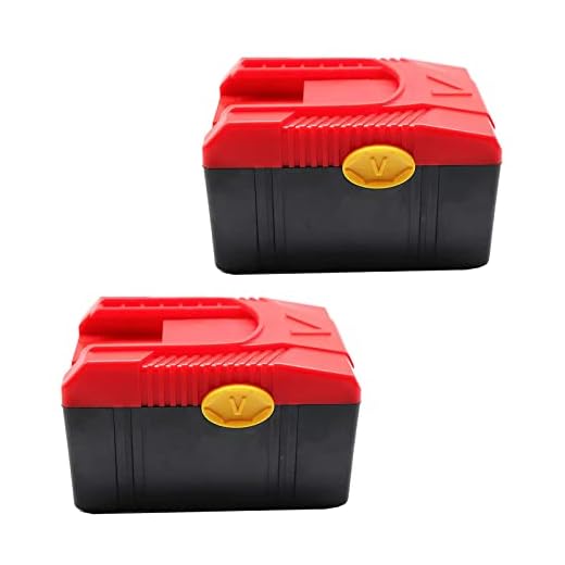 The Power Shop 2 Pcs CTB6187 18V 4.0Ah Replacement for Snap-On Tool Battery CTB6187 CTB6185 CTB4187 CTB4185 Impacts Wrench CT6850 CT6855 CDR6850DB Series Drills