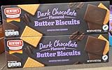 German Dark Chocolate Covered Butter Cookies - 4.4-Ounce Boxes (Pack of 2)