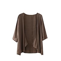 Générique 2025 Gilet Cardigan Femme,Polyvalente Té Manteau