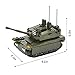 QLT Military Tank Building Blocks Set,Merkava WW2 Armed Tank with 5 Soldier Figures,Toys Gift for Boys 8-12(343 Pcs)