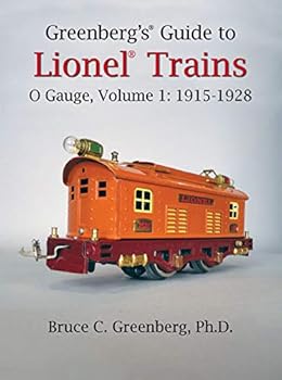 Hardcover 'Greenberg's Guide to Lionel Trains O Gauge, Volume 1: 1915-1928 Book