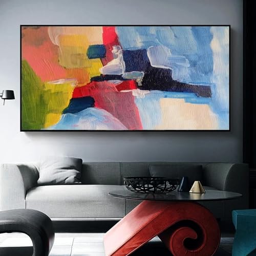 Affiches et impressions sur toile salon peinture minimaliste 80x160cm