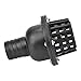 Water Pump Foot Valve Black PVC Low Pressure Flat Check Valve Black 1.5in 2in 2.5in 3in 4in Optional for Fluid Machine Industrial Garden(3in)