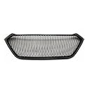 Frontgrill Für Hyundai Für Tucson 2016-2018 Frontgrill Racing Grills Matte Schwarz Waben Stil Auto Oberen Stoßstange Haube Mesh Gitter Kühlergrill Vorne