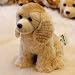 mangege Calidad Suave Realista Animal Cocker Spaniel Juguete de Peluche Animales de Peluche Perro Muñeca Niños Regalo Deco 21x15x25cm A