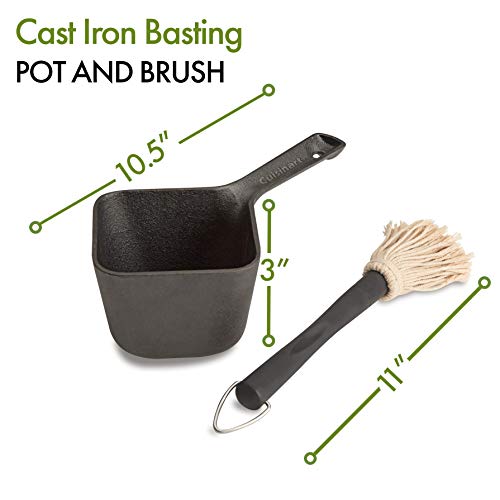 Cuisinart CBP-300 Cast Iron Basting Pot and Brush - image 3