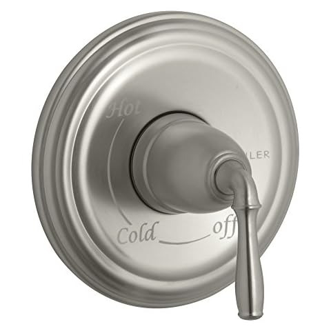 Kohler TS397-4-BN Devonshire Rite-Temp Valve Trim with Lever Handle Cover