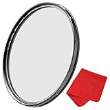 77mm X1 Circular Polarizer, MRC8, Ultra-Slim, Weather Sealed + Free Mircofiber Lens Cloth