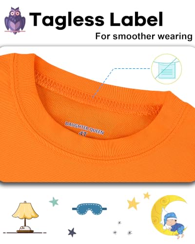 Image of DAUGHTER QUEEN Boys & Girls 100% Cotton Halloween & Christmas PJS 18M-12Y