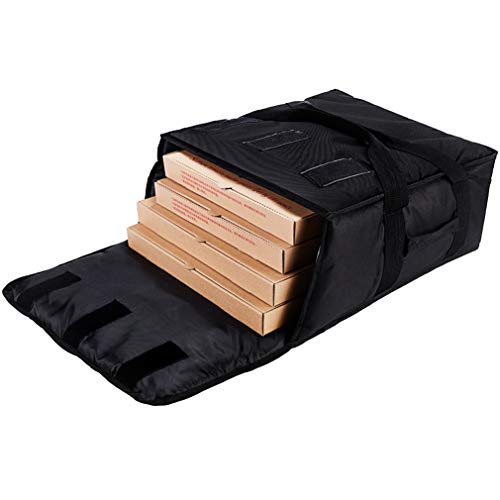 YOPRAL Pizza Bag, Thermal Pizza Delivery Bags Insulated Food Delivery Bag Professional Pizza