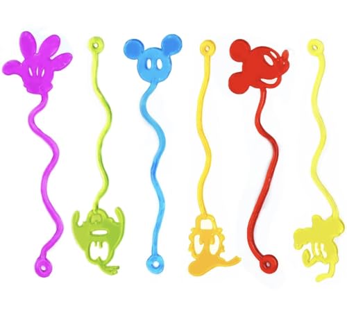 Huspoo RIV60 Mouse Sticky Hands, 36Pcs Mouse Party Favors Mouse Party Supplies cover