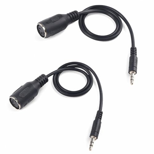 MELSTOM 2 Pack of Type-A MIDI to 3.5mm Adapter 14