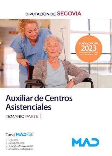 Auxiliar de Centros Asistenciales de la Diputación de Segovia. Temario parte 1
