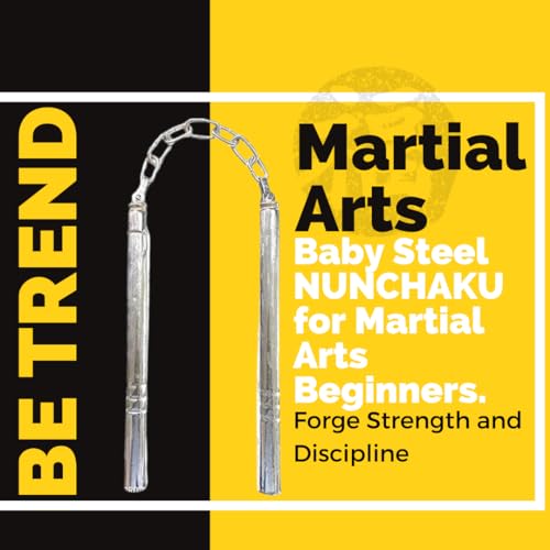 Image of Baby Steel Nunchaku for Kids | Martial Arts Training Nunchucks for Beginners | Lightweight & Safe Nunchaku for Karate, Taekwondo & Practice