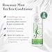 Beauty Without Cruelty Conditioner, Rosemary Mint Tea Tree – Aromatherapy Clarifying Hair & Scalp Treatment, SLS-Free, Vegan-Friendly & Cruelty-Free, 16 Oz