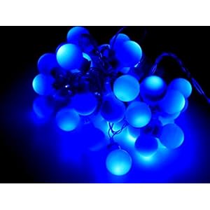 tu casa DW-160 Bulb Shape String Light (Blue)