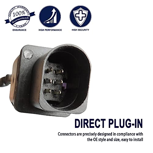 Hisport Wideband Oxygen Sensor 250-25049 Replacement - 5-Wire Direct Fit, Heated O2 Sensor Upstream Located, Replaces 25025049 1 Pack #TOP2