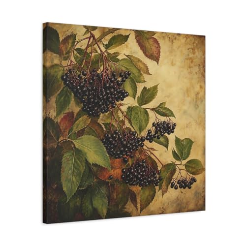 Tableau de cuisine baies de sureau pour décorer votre salle à manger
