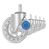 💪 MÁXIMA DURABILIDAD Y RESISTENCIA – Núcleo metálico reforzado y rodamientos de precisión para un deslizamiento duradero. Cada rueda soporta gran carga sin deformarse ni perder suavidad.