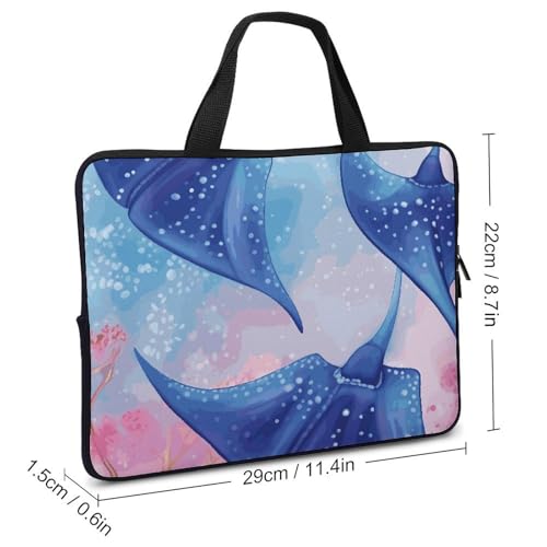 Pochette PC 10 pouces animaux marins protection antichoc