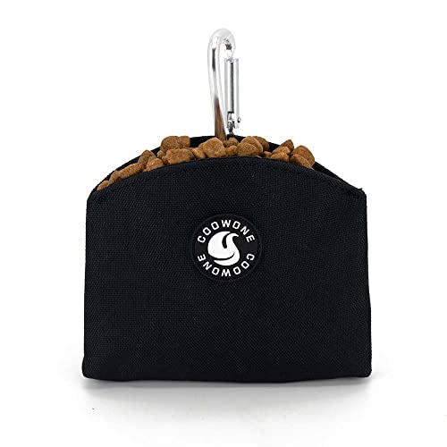 COOWONE Bolsa de petisco com fecho magnético para cães pequenos, bolsa para adestramento de cães, bo