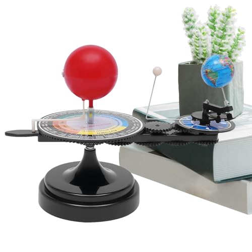 Luna de la Tierra en el Modelo | Kit Planetario Solar | Herramienta educativa de enseñanza de astronomía, Modelo de Ciencia Giratorio para aulas, Aprendizaje Infantil, proyectos Escolares