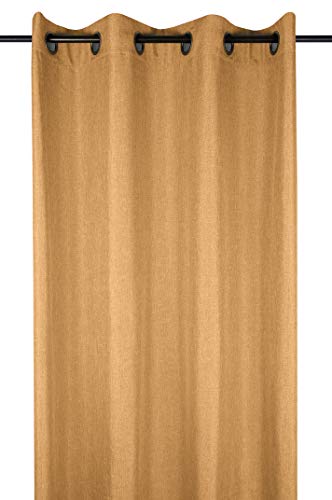 Stof - Rideau - Modèle Bea - Camel - 140x260 cm - 100% Polyester