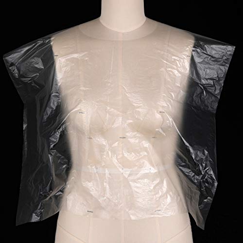 200 Pieces Disposable Hair Dye Shawls 34.6 x 23.6 Inch Hair Cutting Capes Waterproof Hair Salon Capes Hairdressing Salon Apron for Home and Hair Salon