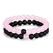 Pulsera Brazalete, Joyeria Regalo, Distance Bracelet White & Black Yin Yang Beads...