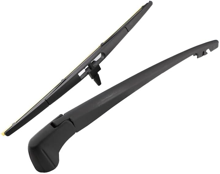 Car Rear Windshield Wiper Arm for Pilot 2009-2015, Back Wiper Arm Blade Set Rubber Cleaning Window Replacements Parts