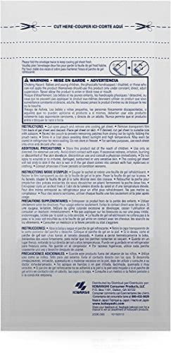 Be Koool Cooling Relief For Migraine, Soft Gel Sheets, 4 Sheets (Pack Of 4) #TOP4