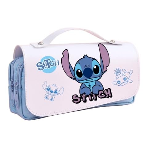 FASHION YO Girls Boys Kids Stitch Large Pencil Case Cover