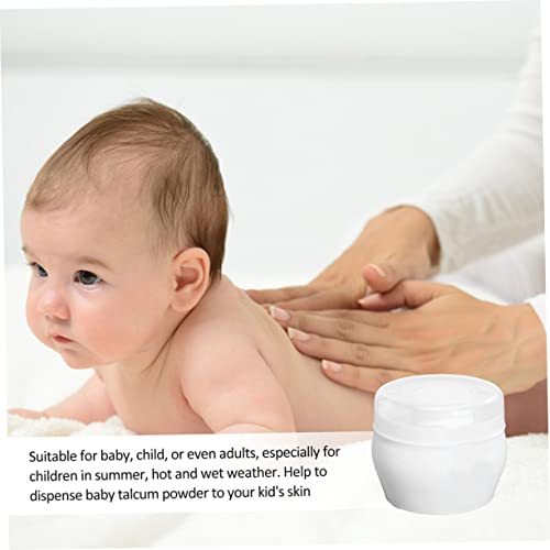 Totority 4 Conjuntos De Recipientes De Maquiagem De Pelúcia Para Bebês Recipiente Transparente Para