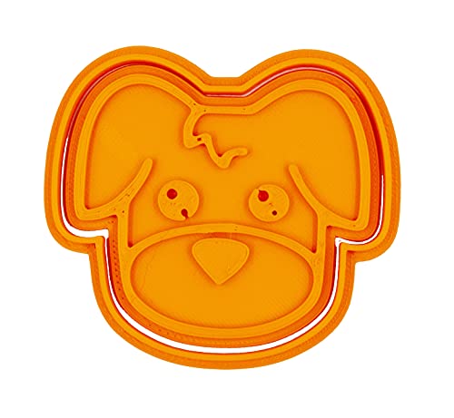 PlasticJewels - Ausstecherformen Set mit 6 Bauernhoftieren (Hund, Pferd, Kuh, Henne, Schaf und Schwein) – Bild 7