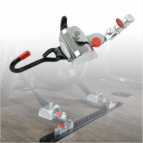 Wheelchair Tie Down System Replacement Retractable Securement for Transit & Paratransit Vehicles Compatible with L Track Fittings DOT Compliant Design (Single)