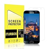 Galaxy S7 Screen Protector [2-Pack],iTURBOS Full Screen Coverage 3D PET HD Screen Protector Film for Samsung Galaxy S7